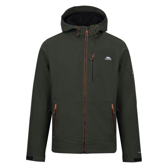 Trespass Mens Dante Soft Shell Jacket / Dark Vine